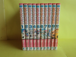 【ドラゴンクエスト・幻の大地】 全10巻 神崎まさおみ・画 1998～2001年版 エスニック 経年焼け