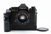 【美品】Canon キヤノン New F-1 + AE POWER WINDER FN + New FD F1.4 50mm #E008_画像1