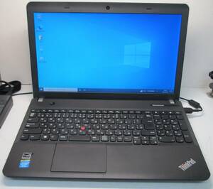 中古動作品 Lenovo E540 Celeron HDD320GB Win10 home 64bit 