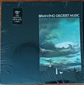 Brian Eno/Descreet Music/米Org./Edition E.G./シュリンク・ステッカー付