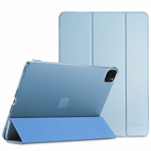 ProCase iPad Air 13インチ　スリム 三つ折りスマートカバー　スカイブルー