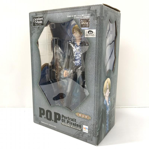 [ used ] mega house Sanji One-piece STRONG WORLD excellent model Portrait.Of.Pirates One-piece ~STRONG EDITION[249105071538]