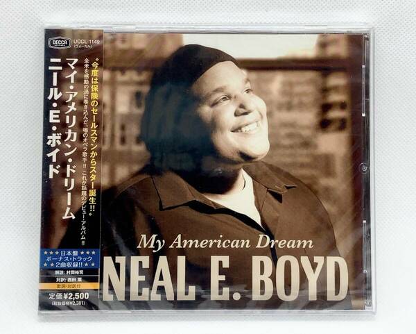 【 未開封 CD 】◎ NEAL E. BOYD ニール・E・ボイド ／ My American Dream マイ・アメリカン・ドリーム ◎ UCCL 1149