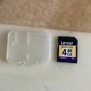 Lexar SDHCカード4GB