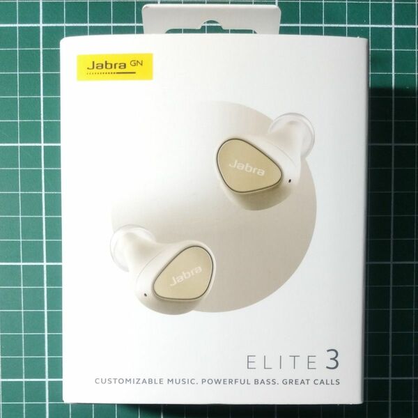 新品未開封　Jabra Elite 3 Light Beige 100-91410003-40 完全ワイヤレスイヤホン