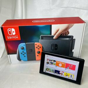 ★1円～ 未対策 動作良好 2017年製 初期型 旧型 任天堂 スイッチ 本体 Nintendo Switch 動作確認済 箱付き