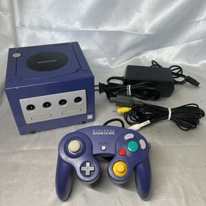 *1 jpy ~ operation verification settled nintendo Game Cube body violet Nintendo GAMECUBE GC