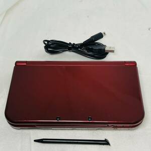 ★1円～ 動作確認済 New NINTENDO 3DSLL 本体 メタリックレッド 任天堂 送料全国520円 ニンテンドー metallic red