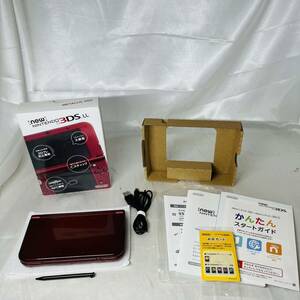 *1 jpy ~ accessory equipping operation verification settled New NINTENDO 3DSLL body metallic red nintendo postage all country 520 jpy Nintendo metallic red