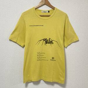 UNDERCOVER スパイダー メッセージ Tシャツ イエロー 黄色 3サイズ アンダーカバー 半袖 カットソー Tee SCAB archive 3090396