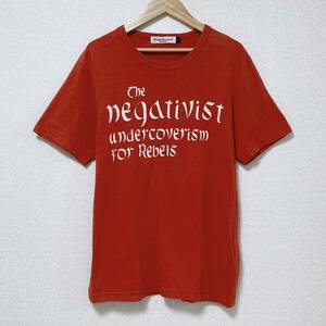 UNDERCOVER negativist Tシャツ レッド 赤 1サイズ アンダーカバー 半袖 カットソー Tee SCAB archive 3100213　　