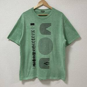 C.E CAVEMPT グラフィック プリント Tシャツ グリーン Lサイズ CE シーイー キャブエンプト スケシン 半袖 Tee archive 4040042