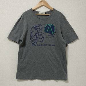 UNDERCOVER サークルA Tシャツ グレー 2サイズ アンダーカバー アナーキーマーク 半袖 カットソー Tee SCAB archive 4010318