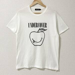 UNDERCOVER アップル スマイル Tシャツ ホワイト Mサイズ アンダーカバー 半袖 カットソー Tee リンゴ ギラップル MAD STORE archive 1612