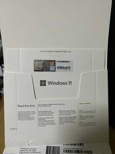 1個 Windows11 Pro 64bit DSP版 DVD プロダクトキー Microsoft 正規認証保証