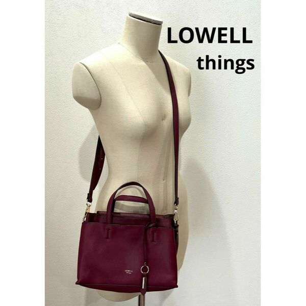 ロウェル シングス LOWELL things ショルダーバッグ ハンドバッグ