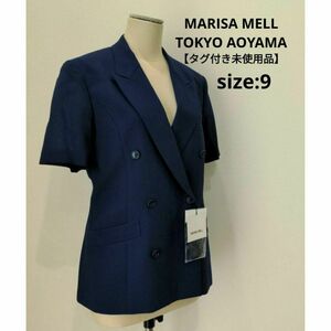 MARISA MELL 【タグ付き未使用品】半袖 テーラードジャケット 春夏