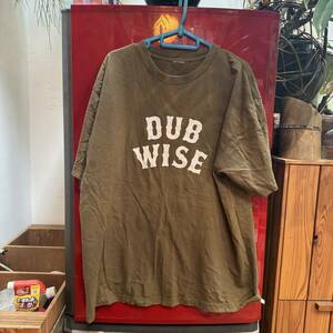 【アパレル】TOWER RECORDS JAMAICAN ロゴシリーズ DUB WISE Tシャツ（XL）