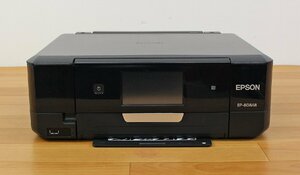 ◇現状品◇ EPSON インクジェット複合機 エプソン EP-808AB 本体のみ キズ・ヨゴレ 2016年製　傷み　※電源チェックのみ（2733155）