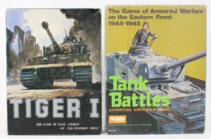 □現状品□ TIGER I HG-102-4000 , Tank Battles No.101 ボードゲーム ツクダ, ホビージャパン パーツ未チェック (2921317)