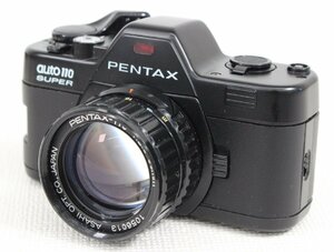 □現状品□ ASAHI PENTAX アサヒ ペンタックス auto 110 SUPER 110フィルム用一眼レフカメラ ※付属品あり 簡易動作確認済 (2754358)