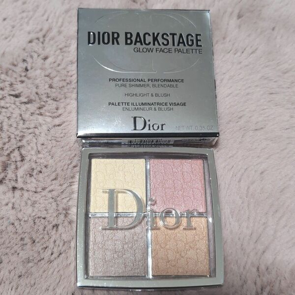 【未使用】DIOR バックステージ フェイス グロウ パレット（004 ローズゴールド） ディオール Dior