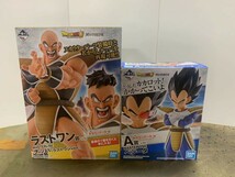 一番くじ ドラゴンボールEX 天下分け目の超決戦 A賞 ベジータ ラストワン ナッパ セット 海外正規品_画像1