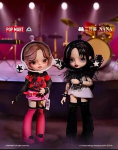 SKULLPANDA NANA popmart 大崎ナナ 小松奈々 ポップマート Komatsu Nana Osaki Nana Action Figure