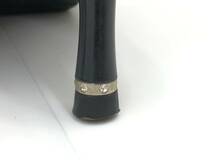 ESPERANZA ロングブーツ 22cm ブラック ヒールラインストーン装飾 エスペランサ 24051402_画像6