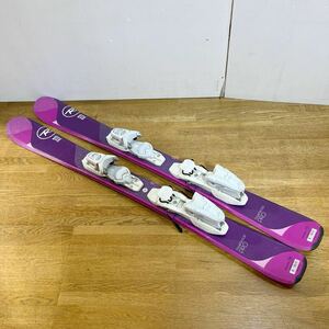 ROSSIGNOL ロシニョール TEMPTATION PRO 104cm ジュニアスキー板 LOOK KIDX ビンディング シナノ 中古品