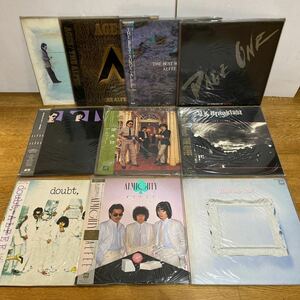 LP レコード ALFEE アルフィー まとめとセット AGES/THE BEST SONGS/TIME AND TIME/U.K.Breakfast 等 帯付含 当時物 歌手 日本 (1-2