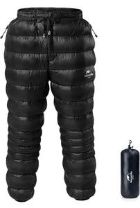 [Naturehike] ダウンパンツ 防寒 暖パンツ メンズ レディス 超軽量 冬用 800FP あったか　S サイズ