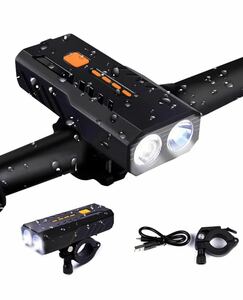 Cemoy bicycle light LED 3000mAh high capacity 1200 lumen LED head light USB rechargeable PSE certification settled waterproof high luminance IP65 waterproof long ride 