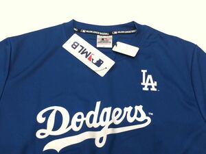 LL サイズ 新品　ドジャース　半袖　Tシャツ メジャーリーグ 大谷 MLB公式 青　LAとロゴ