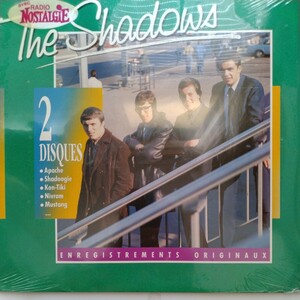 LP THE SHADOWS 2 DISQUES avec RADIO NOSTALGIE FRANCE EMI PATHE MARCONI 1568103 PM510 シャドウズ フランス盤２枚組 未開封シールド 