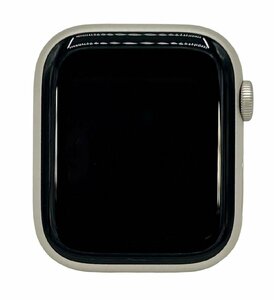 KS USED Apple Watch アップルウォッチ Series7 45mm A2478 ピュアプラチナム ナイキスポーツバンド バッテリー最大99％ 充電器付