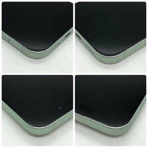 新品 開封済 Apple アップル iPhone15 MTMM3J/A A3089 128GB Ver.17.1 Green アイフォン 携帯 SIMフリー 動作確認済 初期化済み 箱付の画像6