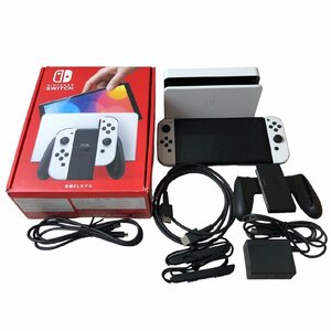 USED Nintendo 任天堂 ニンテンドー Switch スイッチ 有機ELモデル 本体 HEG-S-KAAAA ホワイト 本体 ゲーム ハード 動作確認 初期化済