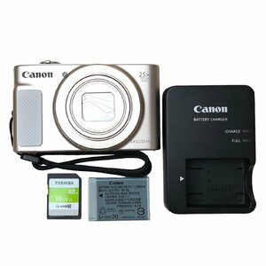 USED Canon キャノン コンパク デジタル カメラ デジカメ Power Shot SX620 HS 4.5-112.5mm 1:3.2-6.6 充電器 SDカード 動作確認済