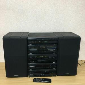 KENWOOD Kenwood system player 3WAY 3 SPEAKER SYSTEM A-97 T-97 DP-97 GE-970 X-87 S-10M audio equipment electrification has confirmed 5si77
