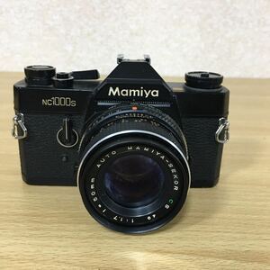 Mamiya マミヤ NC1000s レンズ AUTO MAMIYA-SEKOR CS 49 1:1.7 f=50mm フィルムカメラ 一眼レフカメラ 5 シ 84