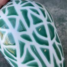 【店G-70】花瓶 花器 フラワーベース 陶器 壺 インテリア 高さ20横13㎝_画像8