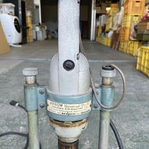 【F-32】（稼働）電気ドリル ARROW Universal Drill TAKAOKA K.M MACHINE CO 縦20横18高さ50㎝_画像2