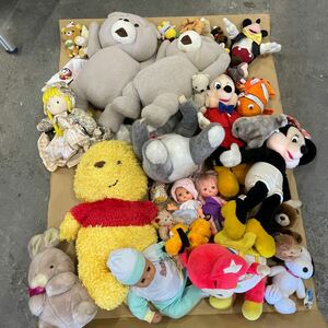 (G4) soft toy Disney Pooh Mickey minnie set sale various 