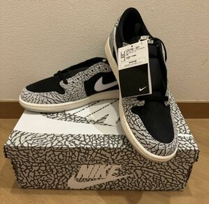 新品未使用 Nike Air Jordan 1 Retro Low OG Black Cement 28.5