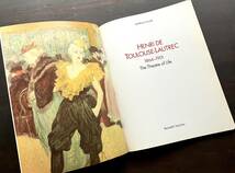 【洋書】『 Henri de Toulouse-Lautrec アンリ・ド・トゥールーズ＝ロートレック 』 Matthias Arnold　Taschen 1987 ●The Theatre of Life_画像3