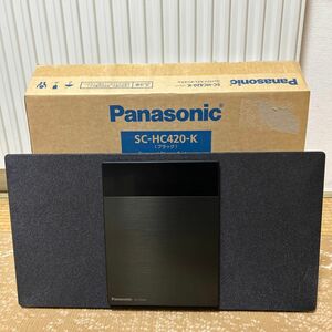 Panasonic コンパクトステレオシステム　 SC-HC420-K