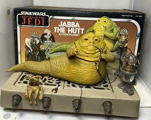  с ящиком закончившийся товар! Old kena- редкость!StarWars Jabba the Hutt Jedi. .. Ran core Звездные войны Boba Fett man daro Lien oldKennerIG-88