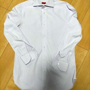 週末限定値下げ【美品】ISAIAイザイア イタリア製ドレスシャツ 薄パープル サイズ39