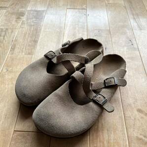 廃盤レアBIRKENSTOCK ビルケンシュトック Dorianドリアン サイズ37(24cm) トープ